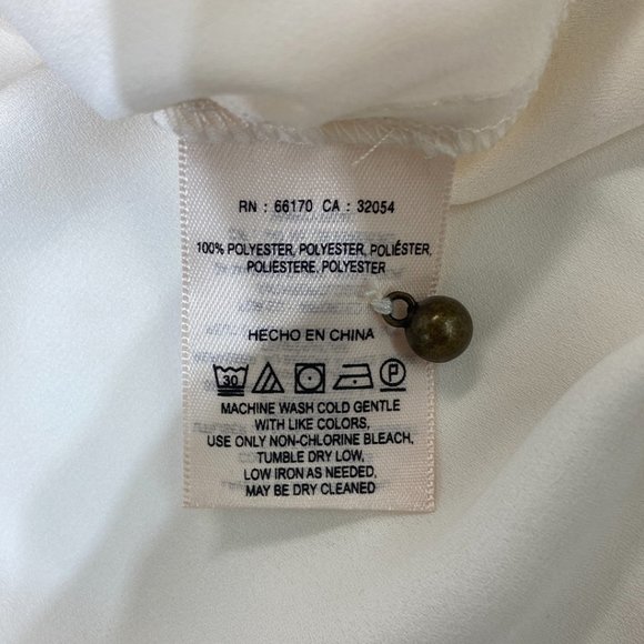 HD in Paris Anthroplogie Blouse Beige - 12 - Picture 4 of 6